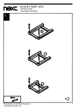 Preview for 6 page of Next 175406 Assembly Instructions Manual