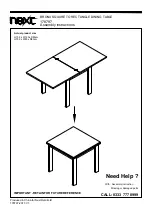 Next 178797 Assembly Instructions Manual preview