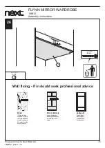 Предварительный просмотр 20 страницы Next 186812 Assembly Instructions Manual