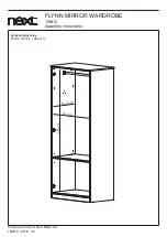 Предварительный просмотр 22 страницы Next 186812 Assembly Instructions Manual