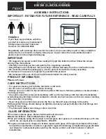 Предварительный просмотр 1 страницы Next 2 Lincoln Bside 885399 Assembly Instructions Manual