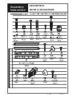 Предварительный просмотр 4 страницы Next 2 Lincoln Bside 885399 Assembly Instructions Manual