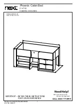 Предварительный просмотр 3 страницы Next 21 47 62 Assembly Instructions Manual