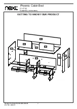 Предварительный просмотр 5 страницы Next 21 47 62 Assembly Instructions Manual