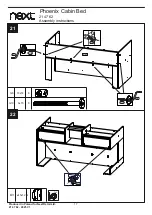 Предварительный просмотр 19 страницы Next 21 47 62 Assembly Instructions Manual