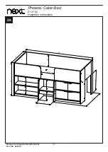 Предварительный просмотр 22 страницы Next 21 47 62 Assembly Instructions Manual