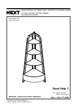 Preview for 2 page of Next 217201 Assembly Instructions Manual