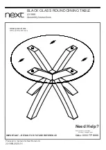 Preview for 1 page of Next 231989 Assembly Instructions Manual