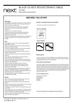 Preview for 2 page of Next 231989 Assembly Instructions Manual