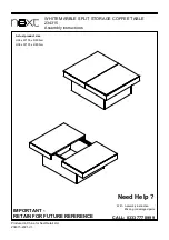 Preview for 1 page of Next 234315 Assembly Instructions Manual