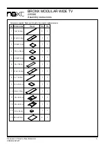 Предварительный просмотр 4 страницы Next 235300 Assembly Instructions Manual