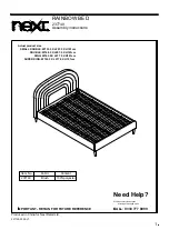 Предварительный просмотр 2 страницы Next 237749 Assembly Instructions Manual