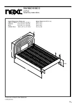 Предварительный просмотр 10 страницы Next 237749 Assembly Instructions Manual