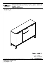 Next 243423 Assembly Instructions Manual preview