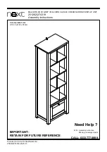 Предварительный просмотр 1 страницы Next 251262 Assembly Instructions Manual