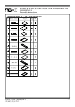 Предварительный просмотр 4 страницы Next 251262 Assembly Instructions Manual