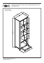 Предварительный просмотр 18 страницы Next 251262 Assembly Instructions Manual