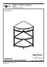 Preview for 1 page of Next 266919 Assembly Instructions Manual