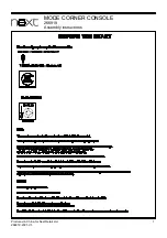 Preview for 2 page of Next 266919 Assembly Instructions Manual