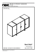 Предварительный просмотр 1 страницы Next 279192 Assembly Instruction Manual