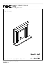 Next 282680 Assembly Instructions Manual предпросмотр