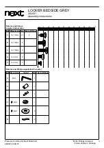 Предварительный просмотр 5 страницы Next 283431 Assembly Instructions Manual