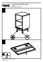 Предварительный просмотр 11 страницы Next 283431 Assembly Instructions Manual