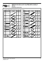 Предварительный просмотр 4 страницы Next 283528 Assembly Instructions Manual