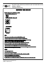 Preview for 2 page of Next 289884 Assembly Instructions Manual