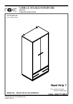 Next 293418 Assembly Instructions Manual preview