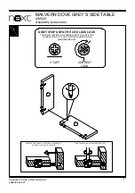 Предварительный просмотр 6 страницы Next 298528 Assembly Instructions Manual