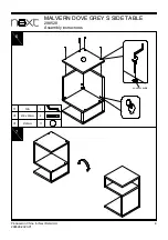 Предварительный просмотр 9 страницы Next 298528 Assembly Instructions Manual