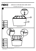 Предварительный просмотр 6 страницы Next 315870 Assembly Instructions Manual