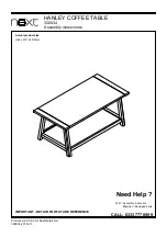 Next 330034 Assembly Instructions Manual предпросмотр