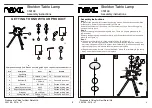 Preview for 3 page of Next 350199 Assembly Instructions