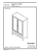 Preview for 1 page of Next 360260 Assembly Instructions Manual