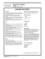 Preview for 2 page of Next 360260 Assembly Instructions Manual