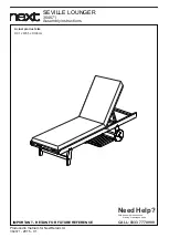 Предварительный просмотр 2 страницы Next 364671 Assembly Instructions Manual