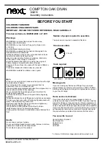 Предварительный просмотр 4 страницы Next 368219 Assembly Instructions Manual