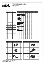 Preview for 4 page of Next 369857 Assembly Instructions Manual