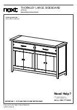 Предварительный просмотр 3 страницы Next 378101 Assembly Instructions Manual