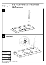 Предварительный просмотр 7 страницы Next 380732 Assembly Instructions Manual