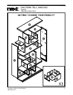 Предварительный просмотр 3 страницы Next 384166 Assembly Instructions Manual