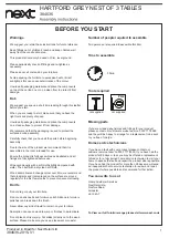 Preview for 4 page of Next 384636 Assembly Instructions Manual