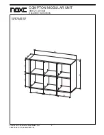 Предварительный просмотр 11 страницы Next 401949 Assembly Instructions Manual