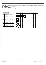 Предварительный просмотр 4 страницы Next 407881 Assembly Instructions Manual