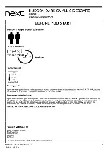 Preview for 3 page of Next 408893 Assembly Instructions Manual