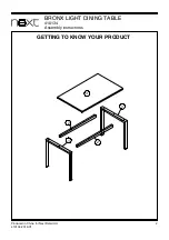 Предварительный просмотр 3 страницы Next 410134 Assembly Instructions Manual