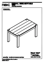 Preview for 2 page of Next 415485 Assembly Instructions Manual