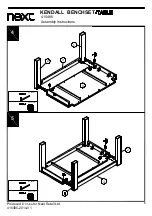 Предварительный просмотр 8 страницы Next 415485 Assembly Instructions Manual